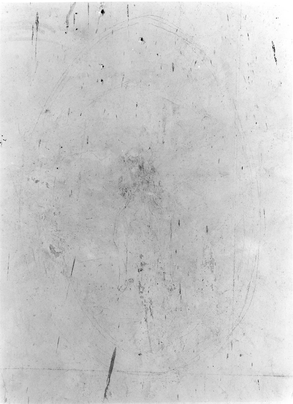 figura antropomorfa (dipinto, opera isolata) - ambito molisano (seconda metà sec. XIX)