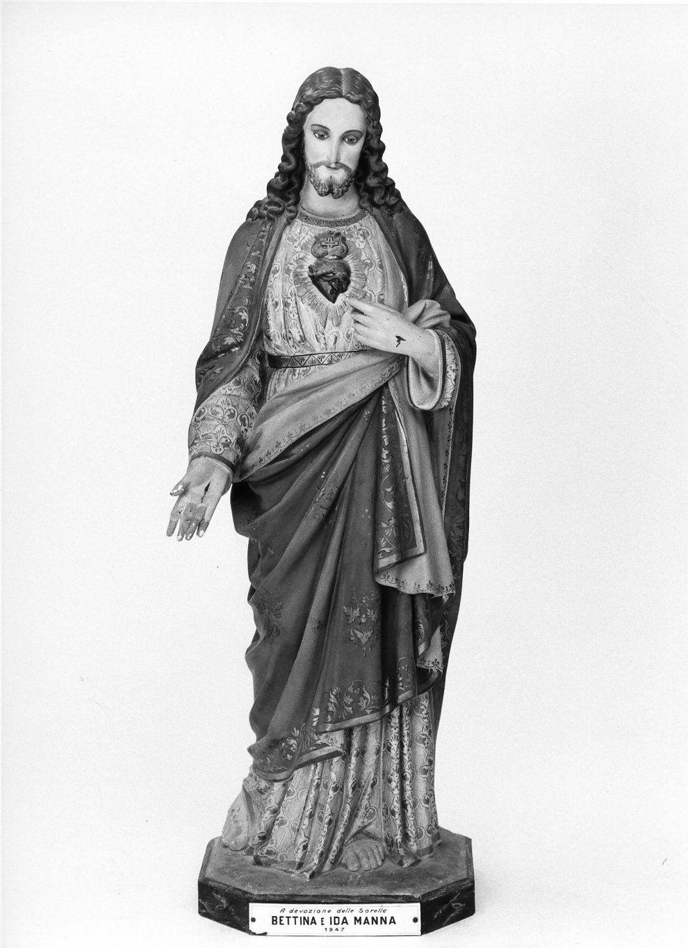 Sacro Cuore di Gesù (statua) - bottega molisana (sec. XX)