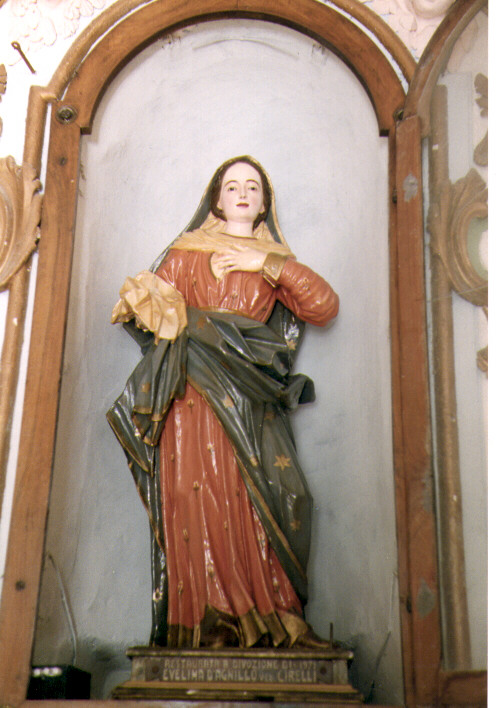 Madonna delle Grazie, Madonna (statua) di Giovannitti Silverio (seconda metà sec. XVIII)