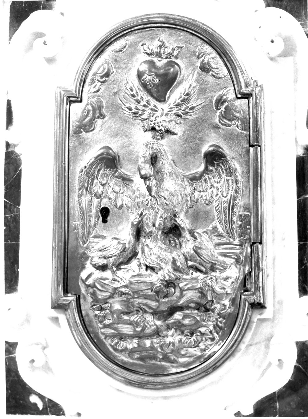 sportello di tabernacolo - bottega italiana (sec. XX)