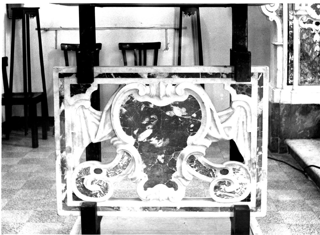 pannello di balaustrata - bottega Italia meridionale (sec. XX)