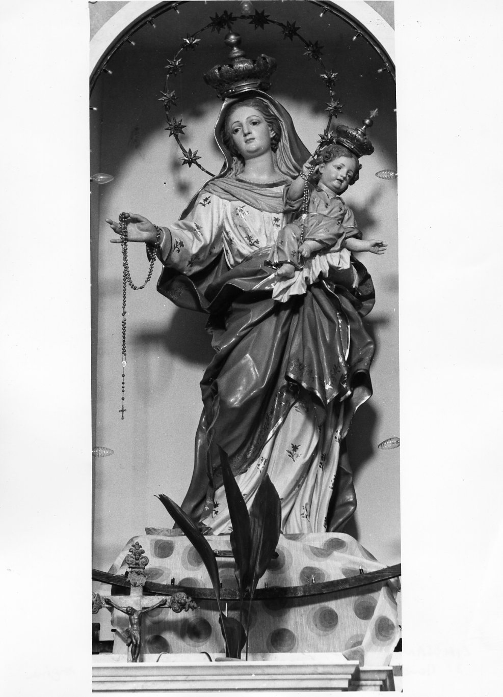 Madonna con Bambino (statua) - bottega napoletana (sec. XVIII)