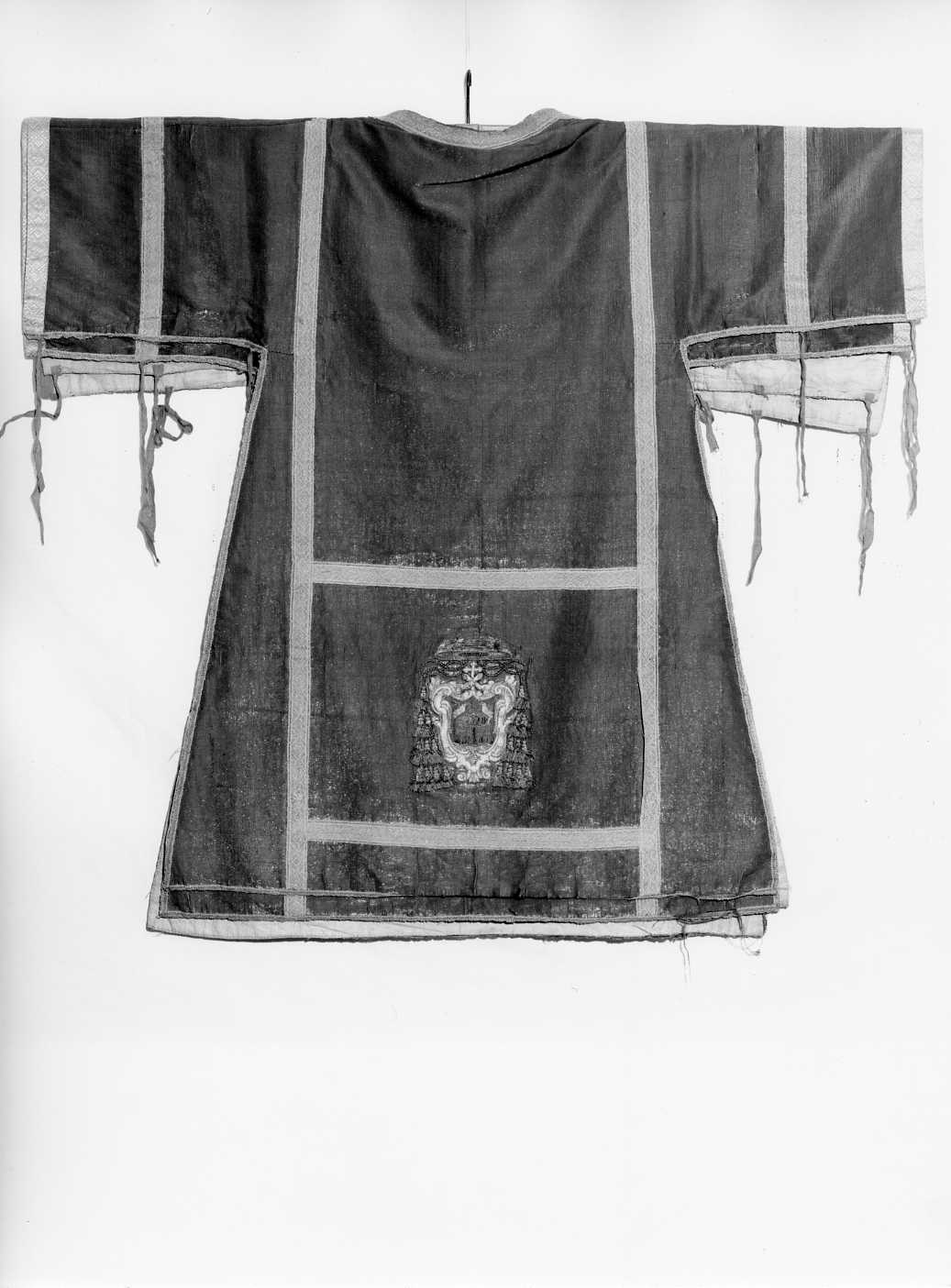 tunicella, serie - manifattura Italia centro-meridionale (fine/inizio secc. XVII/ XVIII)