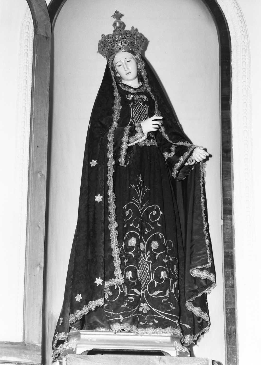 statua - bottega molisana (fine sec. XIX)