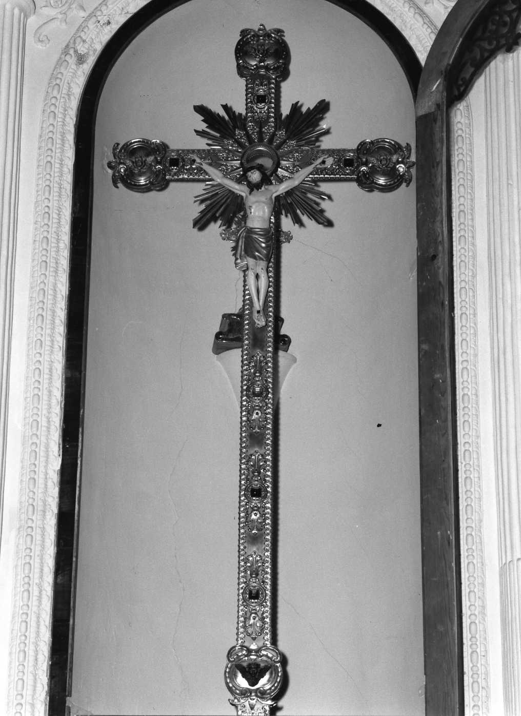 crocifisso - bottega molisana (fine sec. XIX)