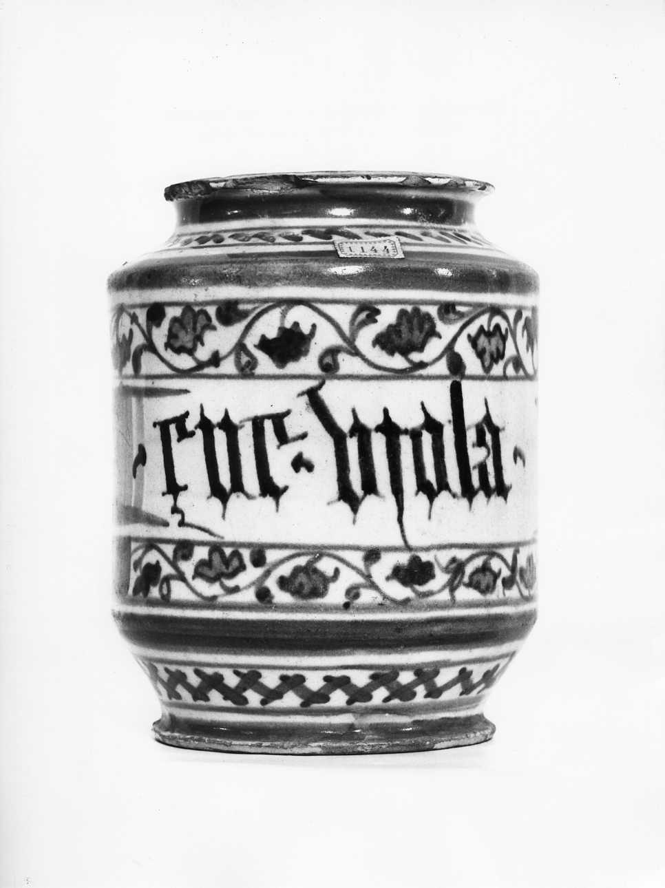 alberello, opera isolata - bottega faentina (inizio sec. XVI)