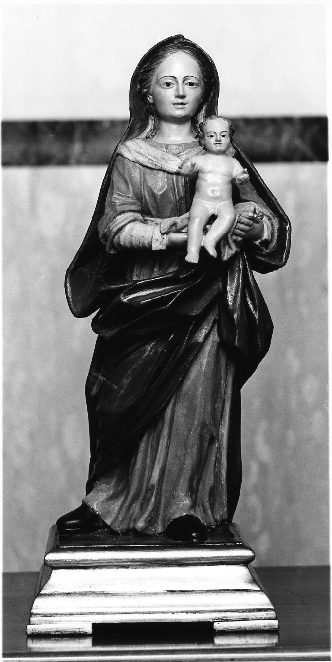 Madonna con Bambino (scultura) - ambito molisano (sec. XIX)