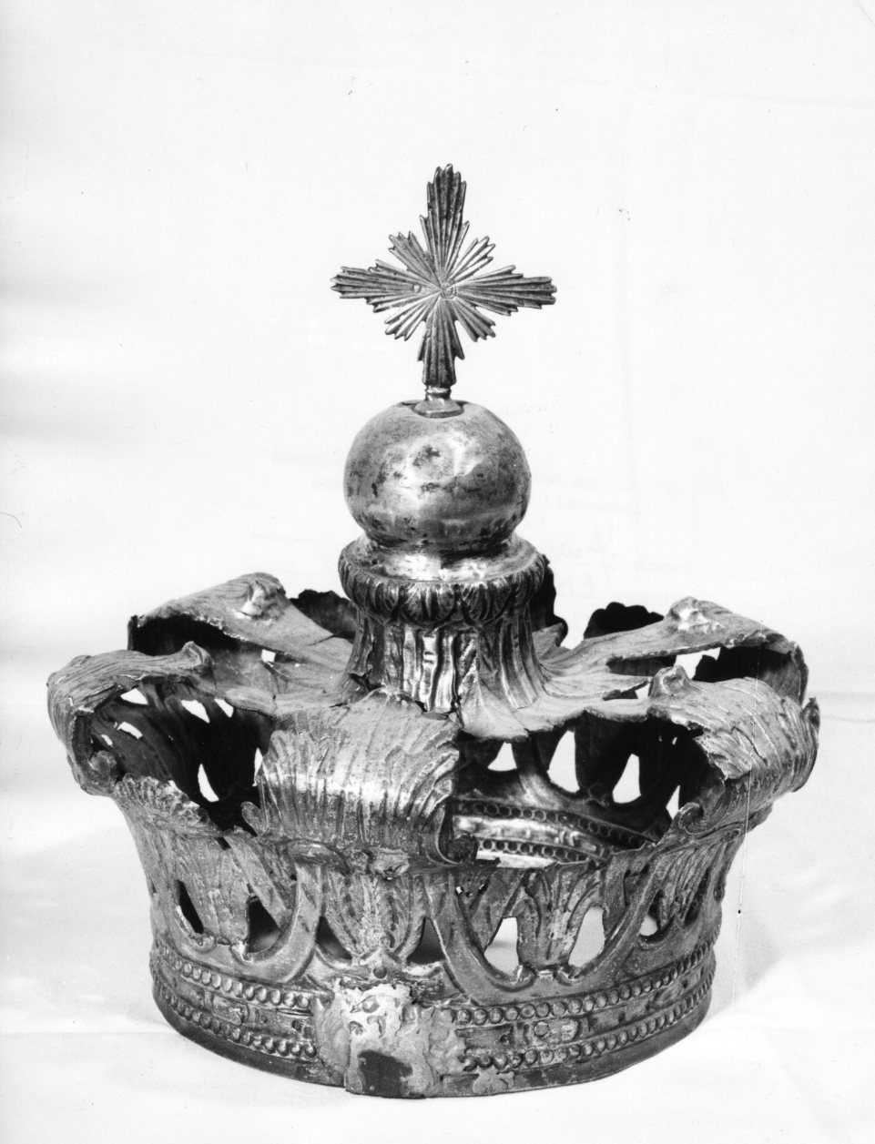 corona da statua di monogrammista SP (sec. XIX)