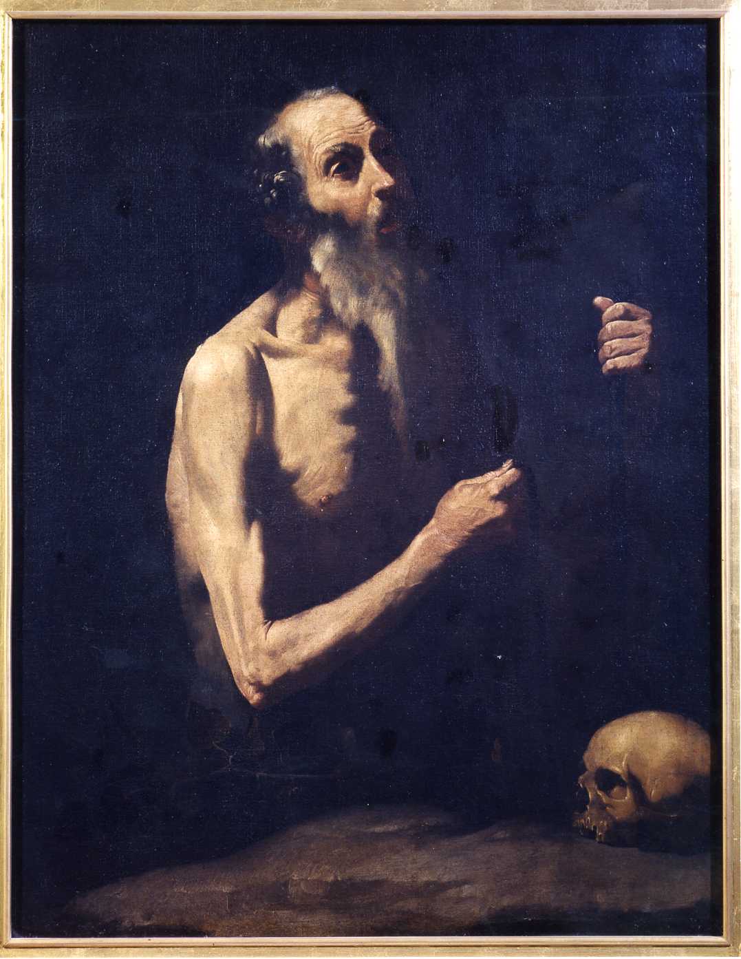 San Paolo Eremita (dipinto) di De Ribera Jusepe detto Spagnoletto (cerchia) (sec. XVII)
