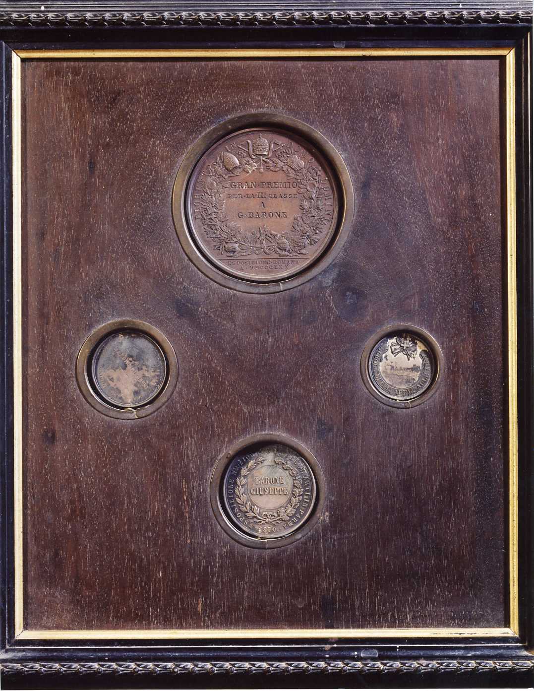 medagliere - bottega Italia meridionale (ultimo quarto sec. XIX)