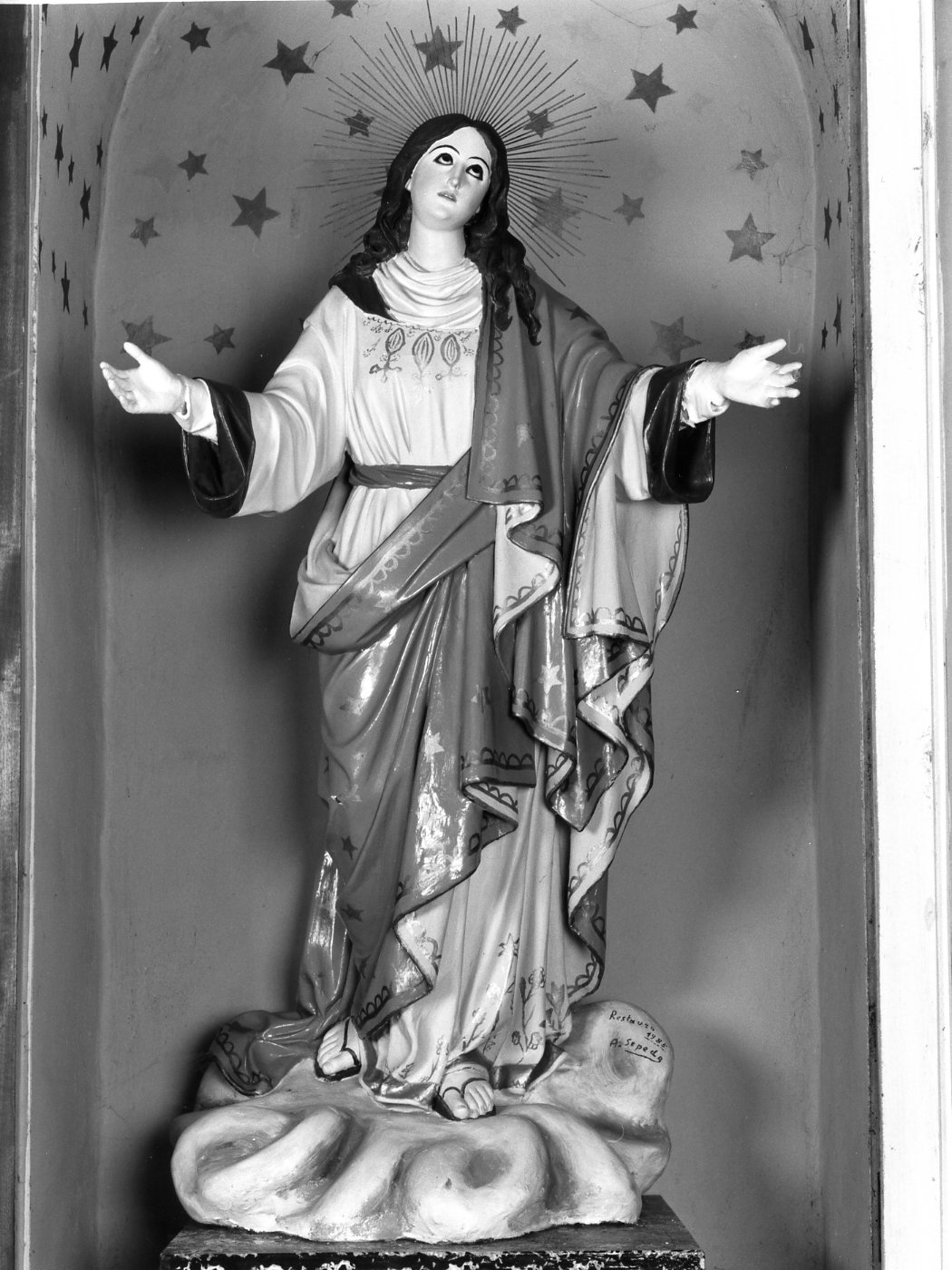 Madonna Assunta (statua) - bottega Italia meridionale (primo quarto sec. XX)