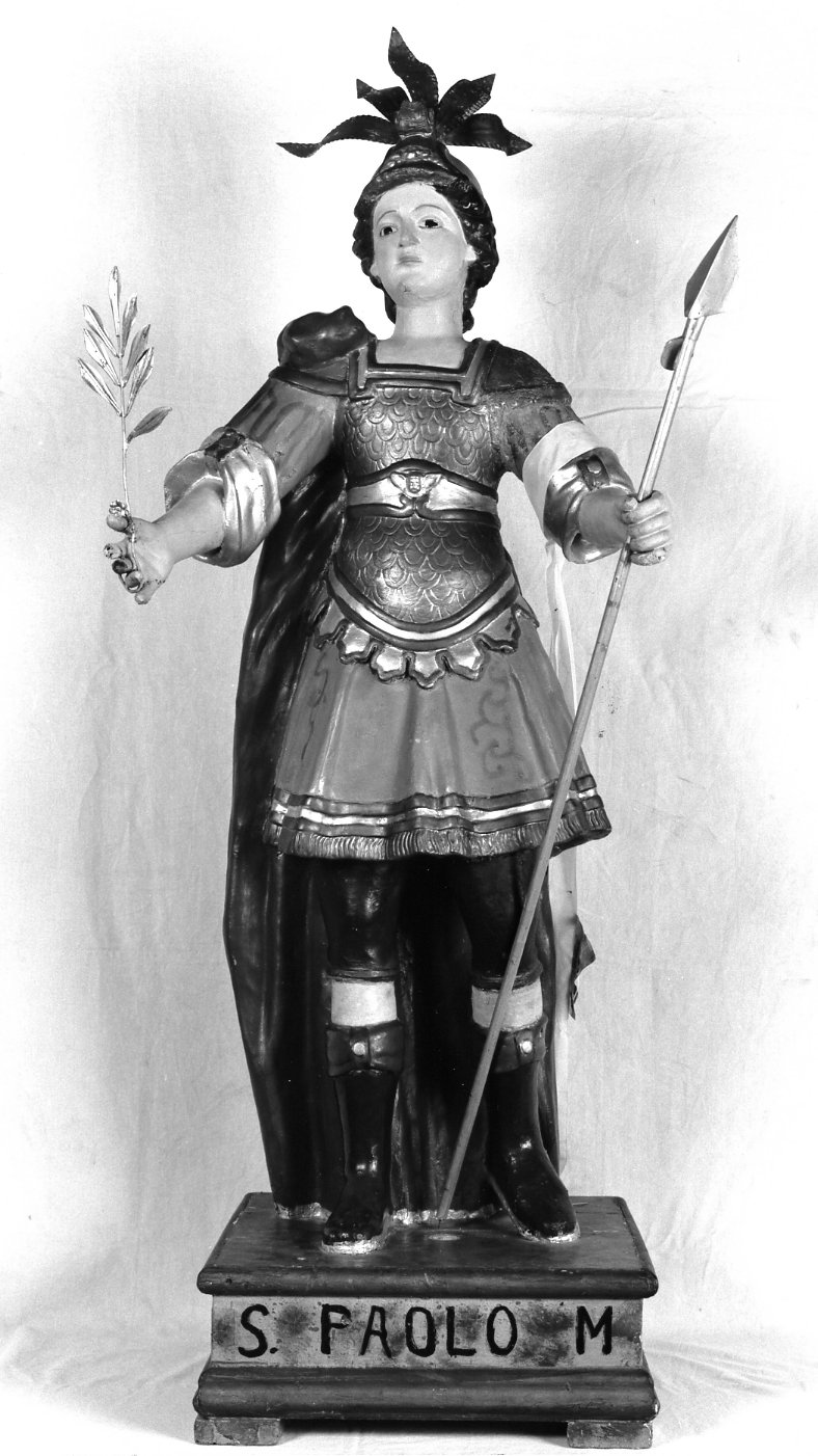 San Paolo (statua) - bottega romana (prima metà sec. XIX)