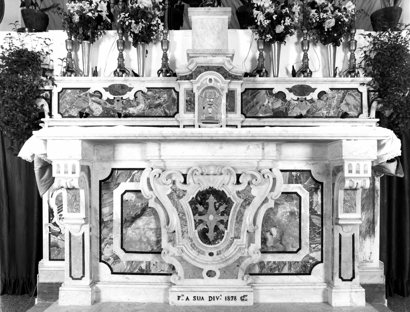 altare maggiore, opera isolata - bottega molisana (prima metà sec. XVIII, sec. XIX)