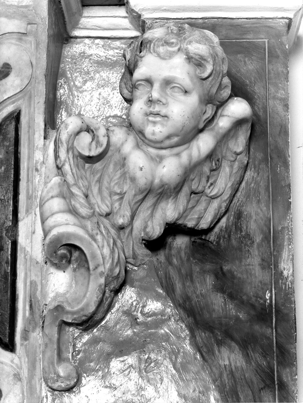 cherubino (scultura) - bottega napoletana (sec. XVIII)