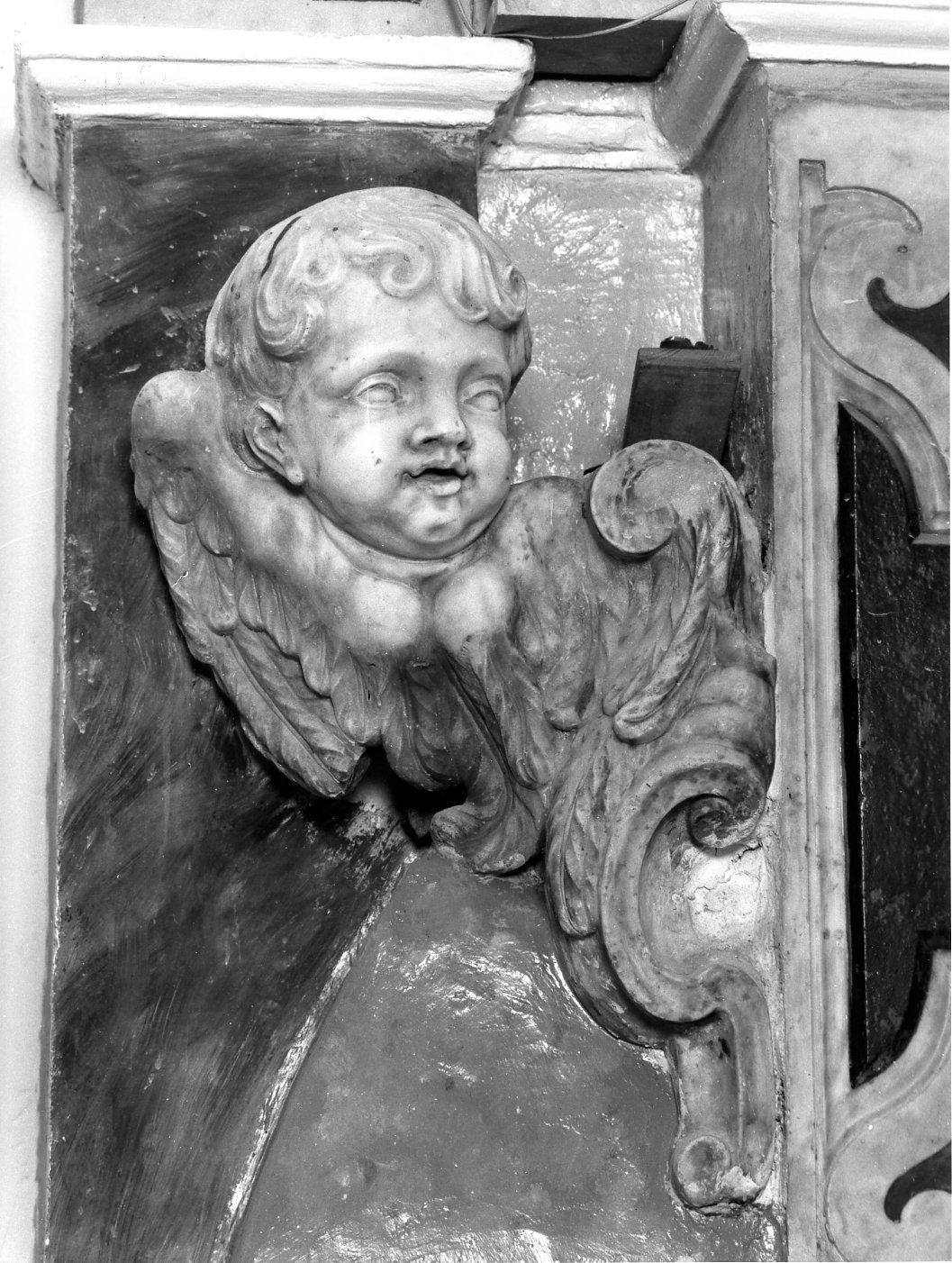 cherubino (scultura) - bottega napoletana (sec. XVIII)