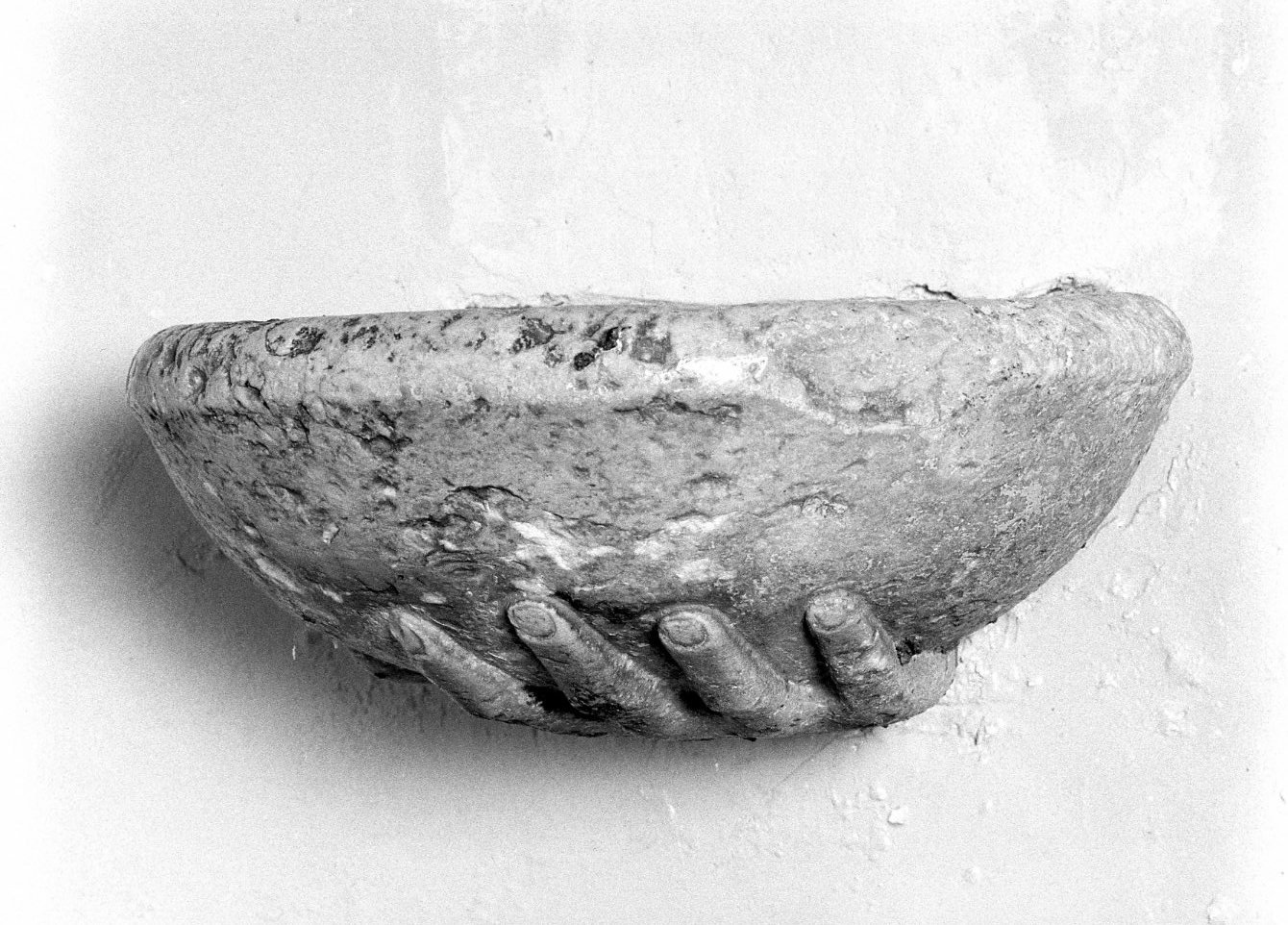 acquasantiera - bottega Italia meridionale (secc. XVI/ XVII)