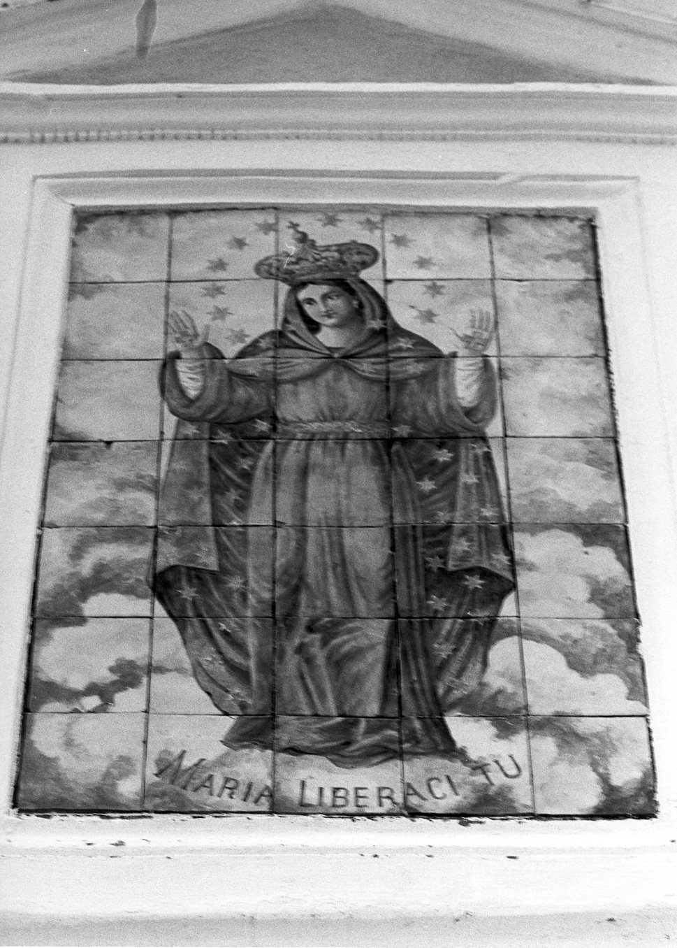 Madonna Immacolata (decorazione) - ambito molisano (fine/inizio secc. XIX/ XX)