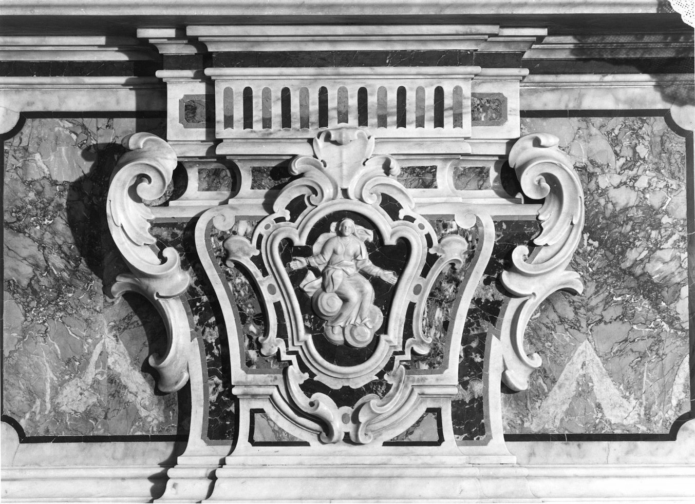 paliotto, elemento d'insieme di Salvati Biagio (sec. XVIII)