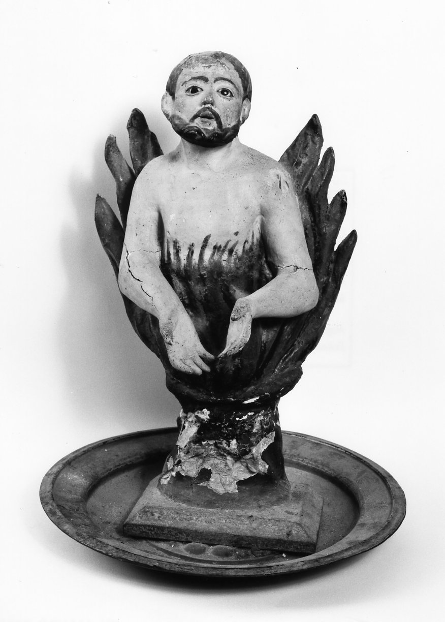 anima del purgatorio (statuetta) - ambito molisano (fine/inizio secc. XIX/ XX)