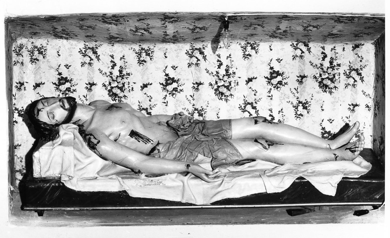 Cristo deposto dalla croce (statua) - ambito molisano (fine/inizio secc. XIX/ XX)