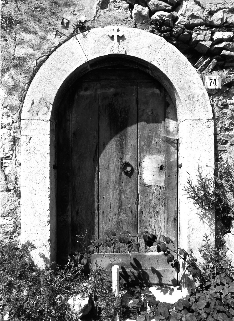 portale - ad arco - ambito molisano (sec. XIX)