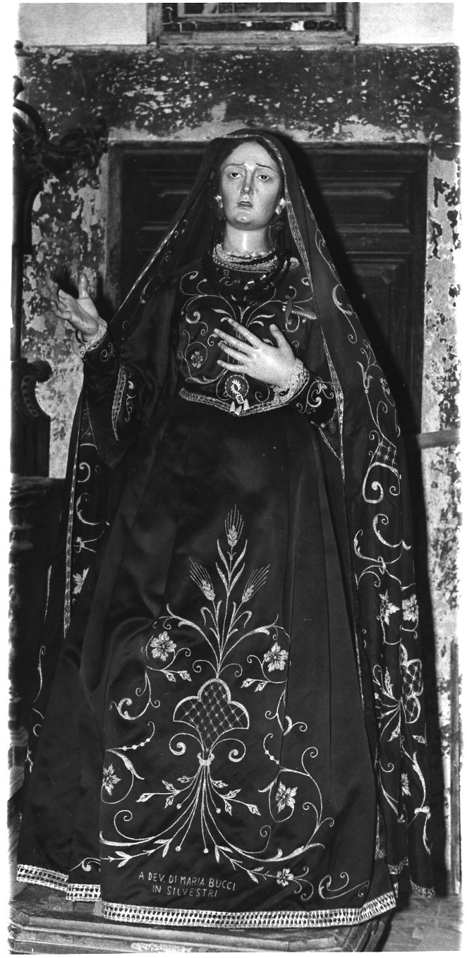 Madonna Addolorata (statua) - bottega molisana (metà sec. XIX)