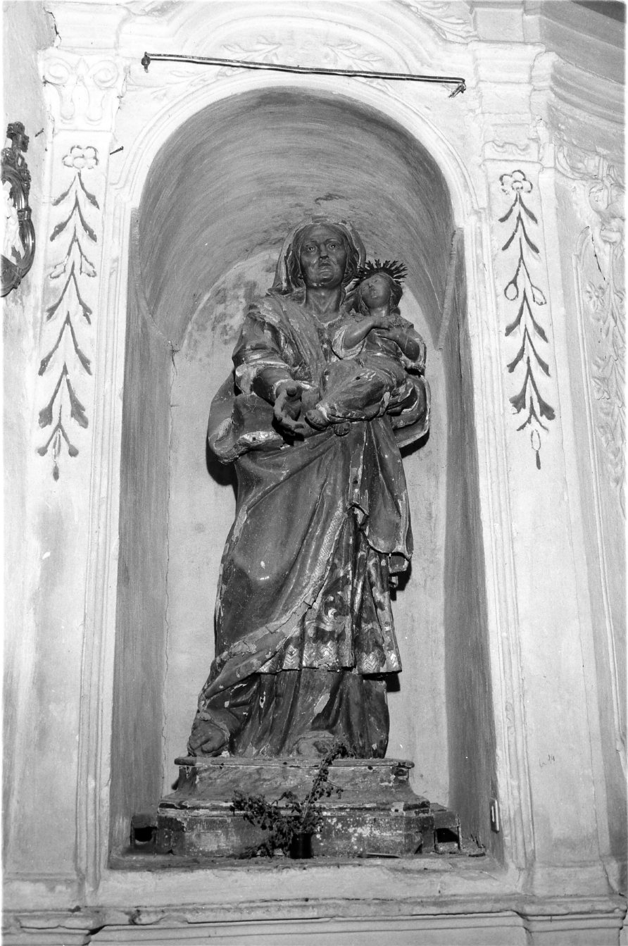 Maria Vergine bambina e Sant'Anna (statua) - bottega molisana (seconda metà sec. XVIII)