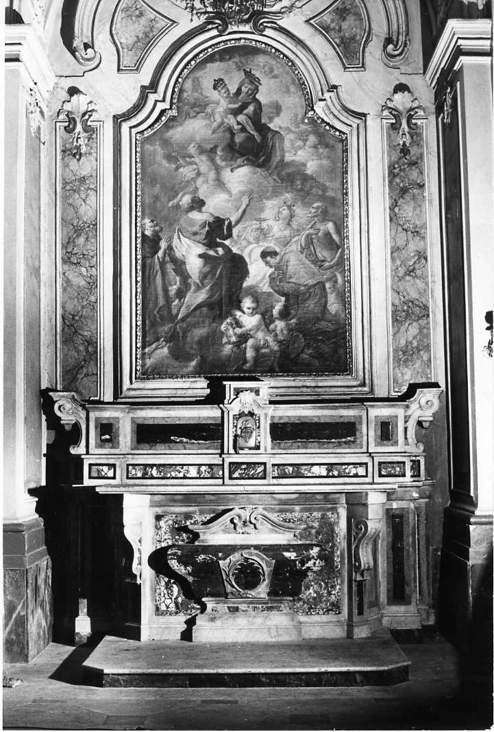 Madonna del Carmelo (dipinto) di Diano Giacinto detto Pozzolano (sec. XVIII)