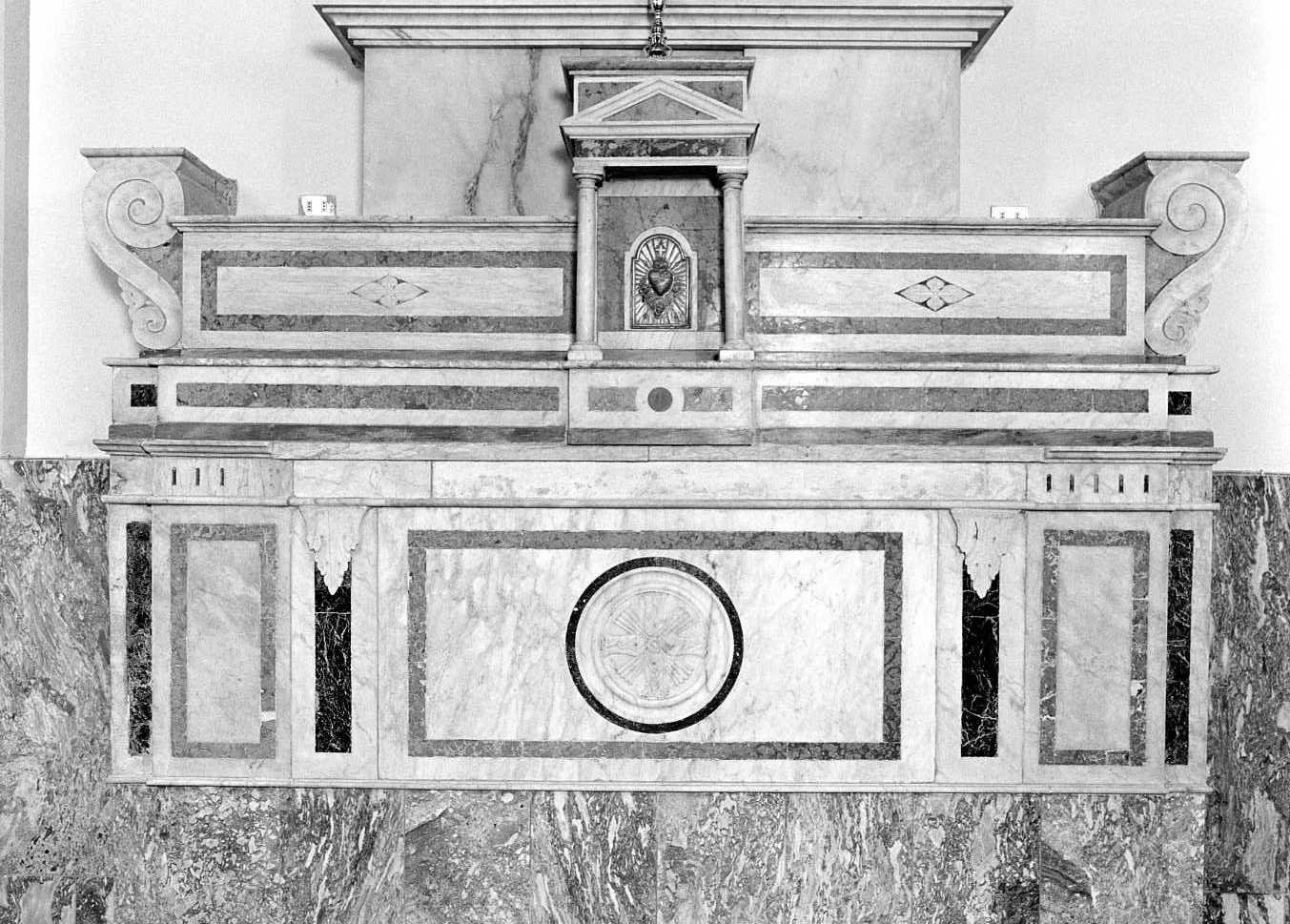 altare, opera isolata - bottega Italia meridionale (seconda metà sec. XIX)