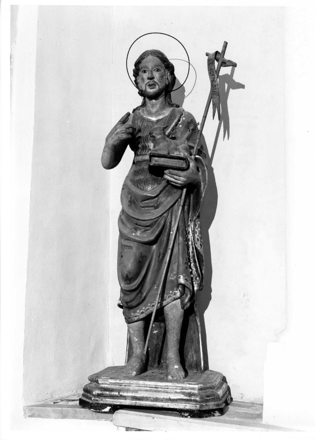 San Giovanni Battista (statua) - bottega molisana (secc. XVIII/ XIX)
