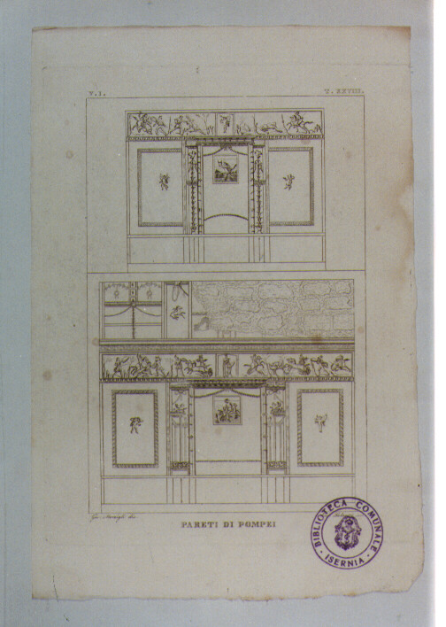 decorazioni (stampa) di Anonimo, Salandri Enrico, Marsigli Giuseppe (sec. XIX)