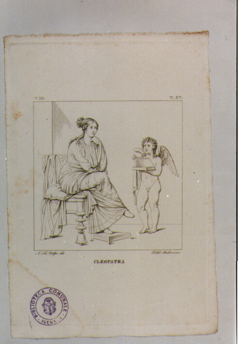 CLEOPATRA (stampa) di Anonimo, Del Medico Luigi, La Volpe Nicola (sec. XIX)