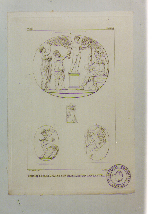 CAMMEI (stampa) di Anonimo, Venier L, Mori Ferdinando (sec. XIX)