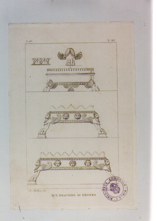 CERERE (stampa) di Anonimo, Del Medico Luigi, Mori Ferdinando (sec. XIX)