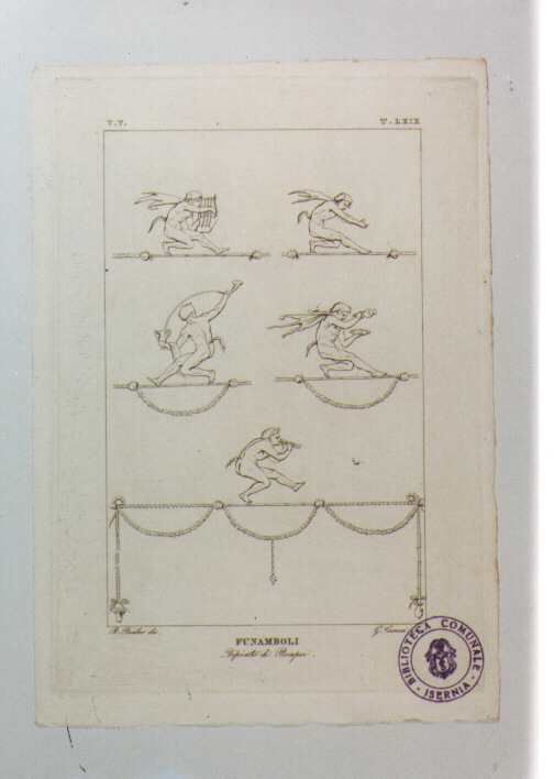 FUNAMBOLI (stampa) di Anonimo, Carocci Giuseppe, Pacileo Raffaele (sec. XIX)