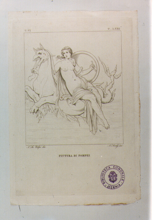 TETI (stampa) di Anonimo, Aureli Niccolò, La Volpe Nicola (sec. XIX)