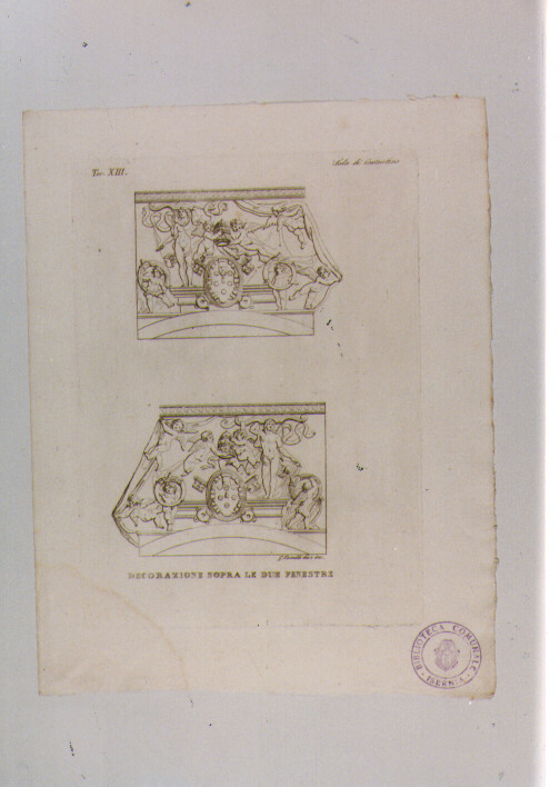 STEMMI DI CLEMENTE VII (stampa) di Anonimo, Camilli Gioacchino (sec. XIX)