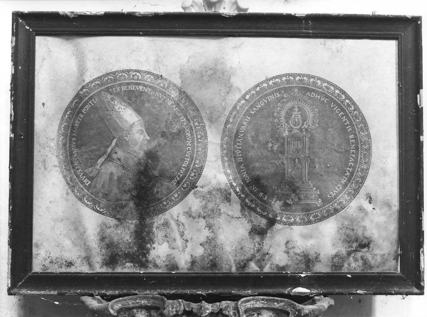 San Gennaro (stampa) - produzione napoletana (sec. XIX)