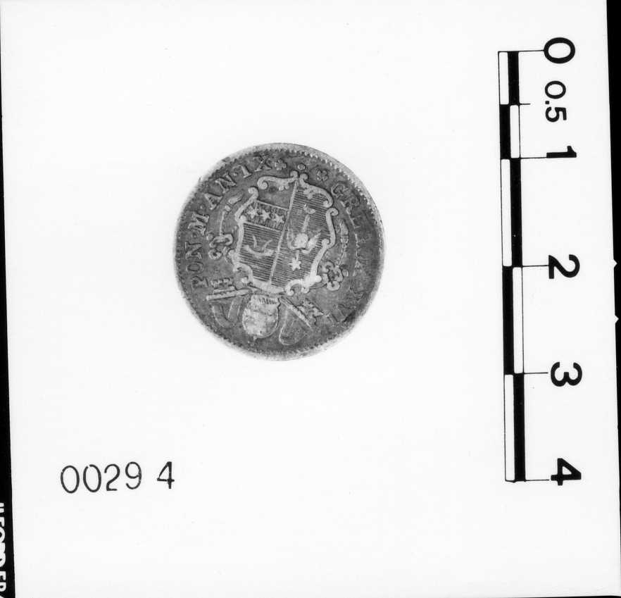 moneta - 10 baiocchi (sec. XIX d.C)