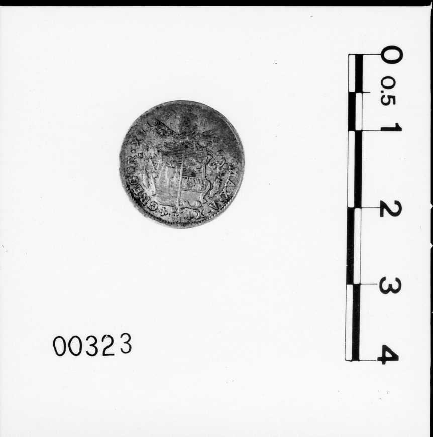 moneta - 5 baiocchi (sec. XIX d.C)