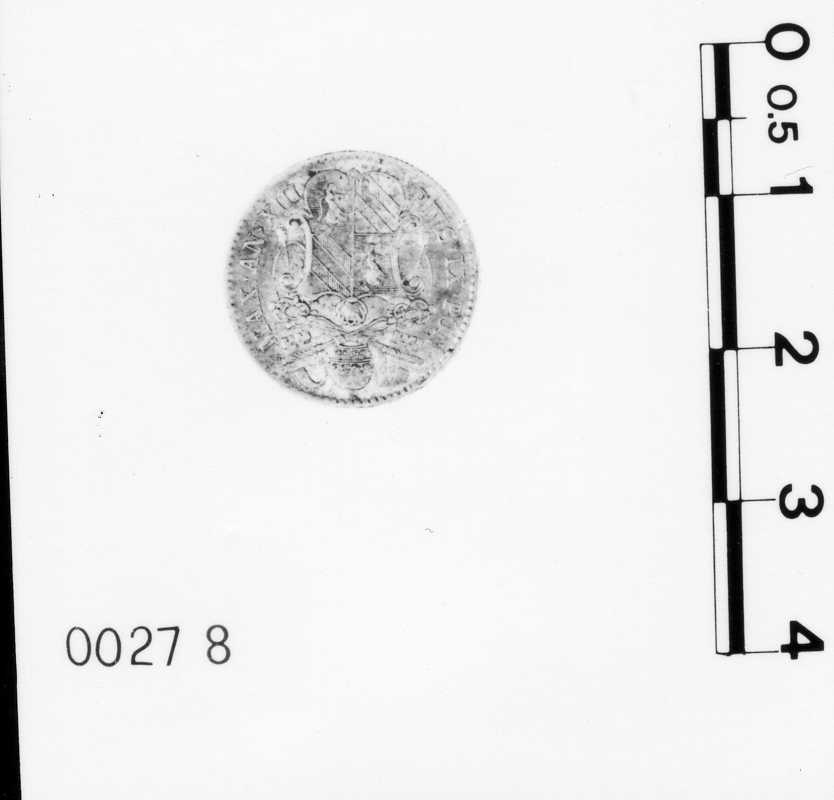 moneta - 5 baiocchi (sec. XIX d.C)