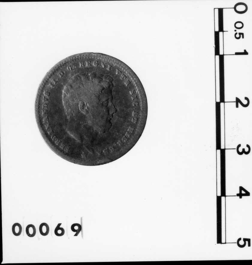 moneta - 2 tornesi (sec. XIX d.C)