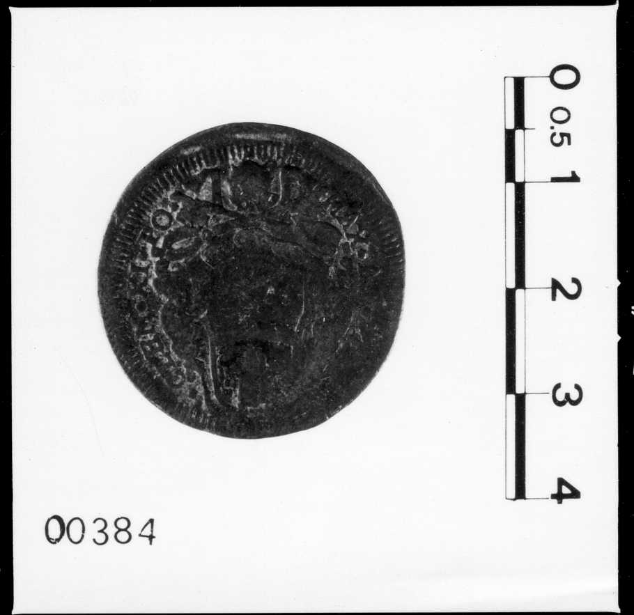 moneta - 1/2 baiocco (sec. XVIII d.C)