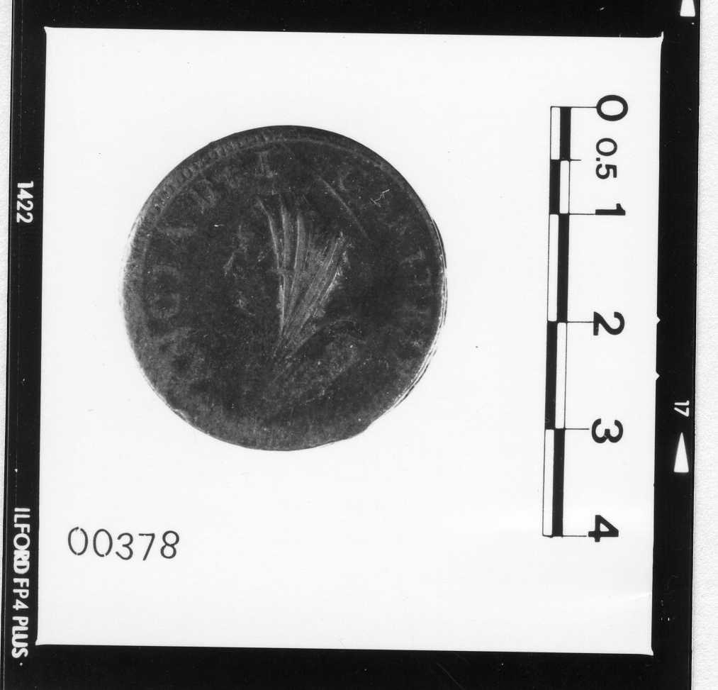 moneta - 5 baiocchi (sec. XVIII d.C)