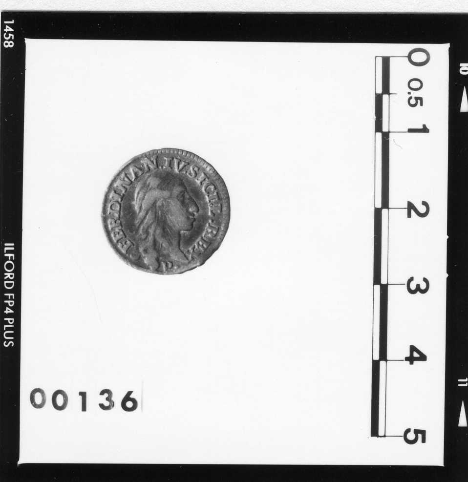 moneta - 3 cavalli (sec. XVIII d.C)