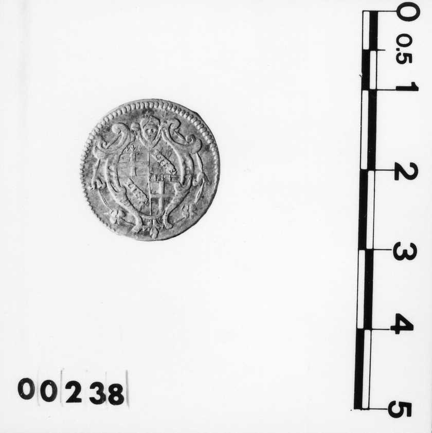 moneta - 5 bolognini (sec. XVIII d.C)