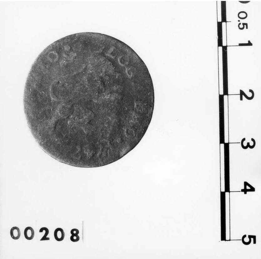 moneta - 1/2 bolognino (sec. XVIII d.C)