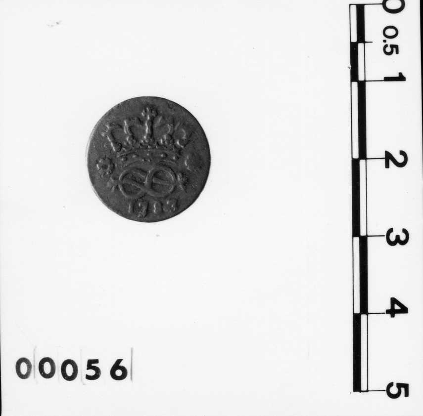 moneta - 2 denari (sec. XVIII d.C)