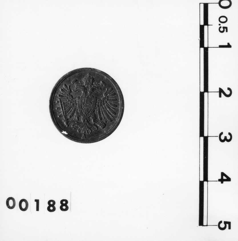 moneta - 5/10 di soldo austriaco (sec. XIX d.C)