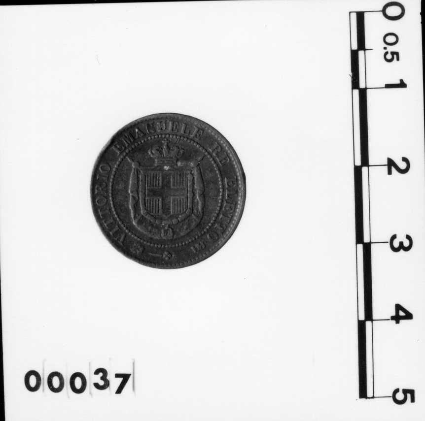 moneta - 2 centesimi (sec. XIX d.C)